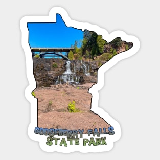 Gooseberry Falls State Park - Lower Falls Sticker